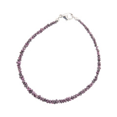 Bracelet en argent et Diamant pourpre (CUSTODANA)