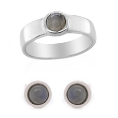 Bague en argent et Labradorite