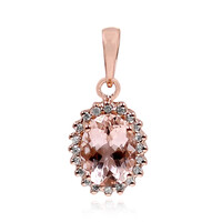 Pendentif en or et Morganite