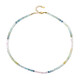 Collier en argent et Béryl fantaisie