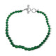 Collier en argent et Agate verte (Dallas Prince Designs)