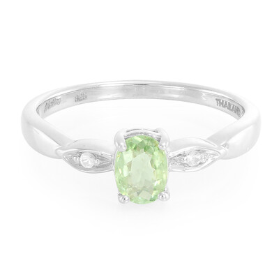 Bague en argent et Tourmaline Paraïba