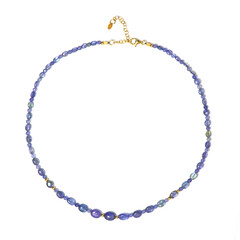 Collier en argent et Tanzanite