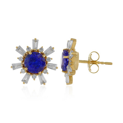 Boucles d'oreilles en or et Tanzanite (Adela Gold)