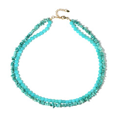 Collier en argent et Amazonite