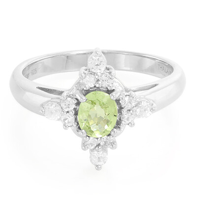 Bague en argent et Tourmaline Paraïba