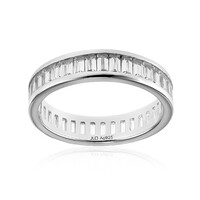 Bague en argent et Zircon