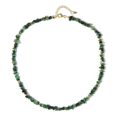 Collier en argent et Emeraude de Zambie