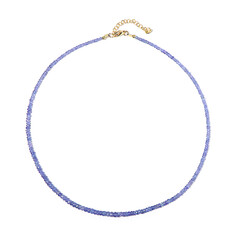 Collier en argent et Tanzanite