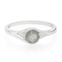 Bague en argent et Spectrolite