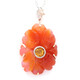 Collier en argent et Agate rouge (Gems en Vogue)