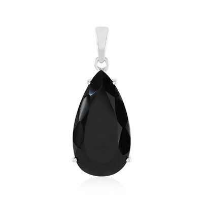 Pendentif en argent et Onyx noir