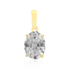 Pendentif en or et Zircon
