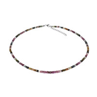Collier en argent et Tourmaline