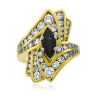 Bague en or et Saphir de Ceylan (CIRARI)