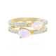 Bague en argent et Opale Welo (Adela Silber)