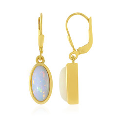 Boucles d'oreilles en argent et Opale Welo