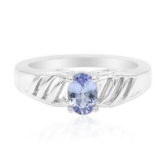 Bague en argent et Tanzanite non chauffée