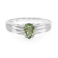 Bague en argent et Tourmaline Paraïba