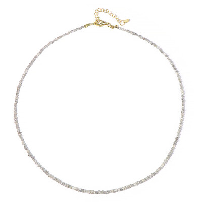 Collier en argent et Diamant argenté