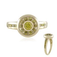 Bague en or et Diamant VS1 jaune