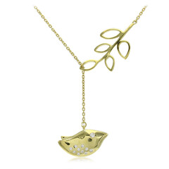 Collier en argent et Zircon