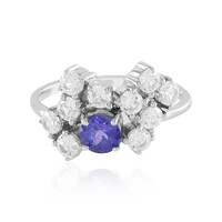 Bague en argent et Tanzanite (de Melo)