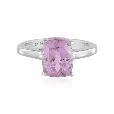 Bague en argent et Kunzite