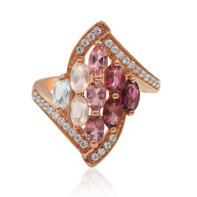 Bague en argent et Grenat Rhodolite