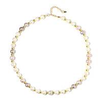 Collier en argent et Hématite dorée