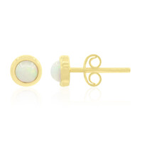 Boucles d'oreilles en argent et Opale Welo
