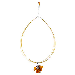 Collier en argent et Ambre baltique