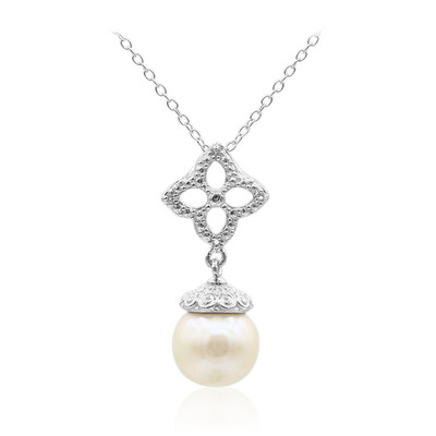 Collier en argent et Perle de culture d'eau douce
