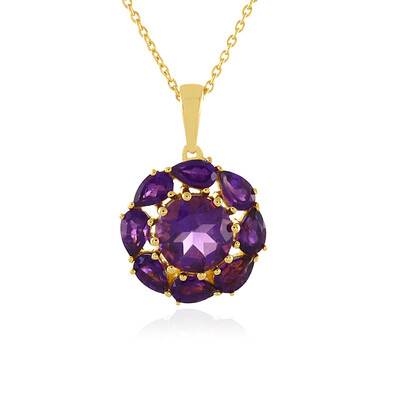 Collier en argent et Améthyste