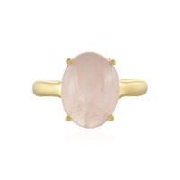 Bague en argent et Quartz rose