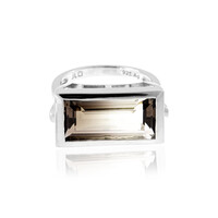 Bague en argent et Quartz multicolore