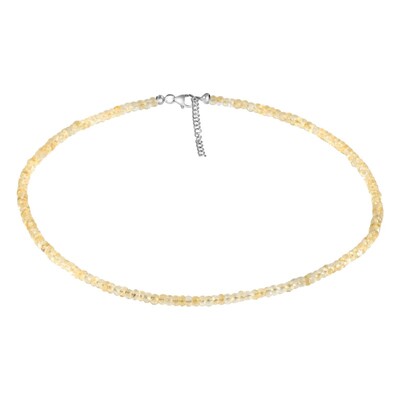 Collier en argent et Citrine