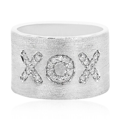 Bague en argent et Diamant I1 (G) (Annette)