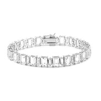Bracelet en argent et Topaze blanche