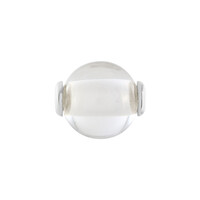 Pendentif en argent et Quartz blanc