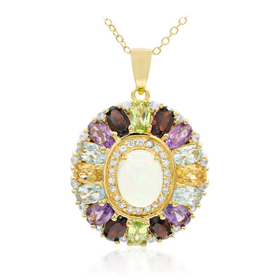 Collier en argent et Opale Welo