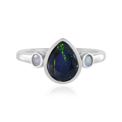 Bague en argent et Opale Mezezo