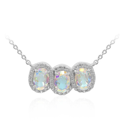 Collier en argent et Topaze Rayon de Lune