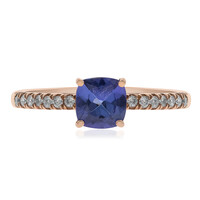 Bague en or et Tanzanite
