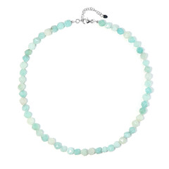 Collier en argent et Amazonite