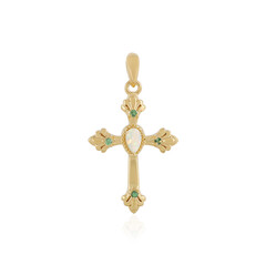 Pendentif en argent et Opale Welo