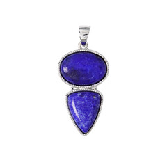 Pendentif en argent et Lapis-Lazuli