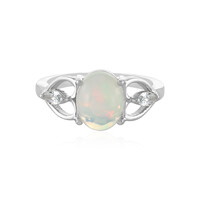 Bague en argent et Opale Welo