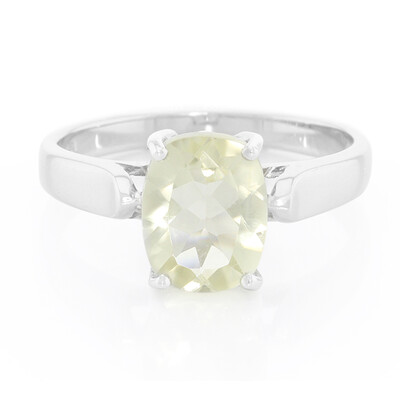 Bague en argent et Orthose