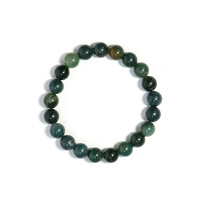 Bracelet et Agate mousse